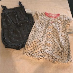 Carter’s nautical jumper set